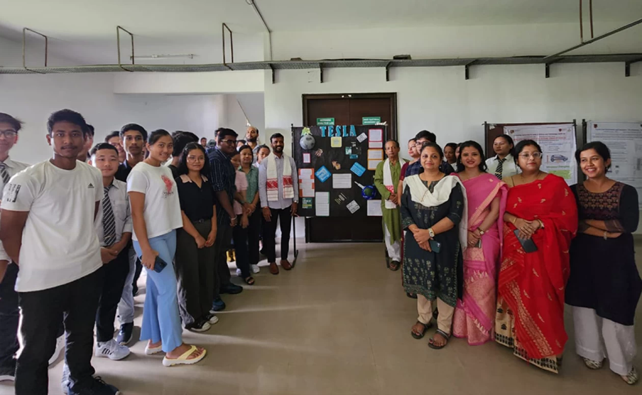 A wall magazine has been published by Electrical Engineering Department