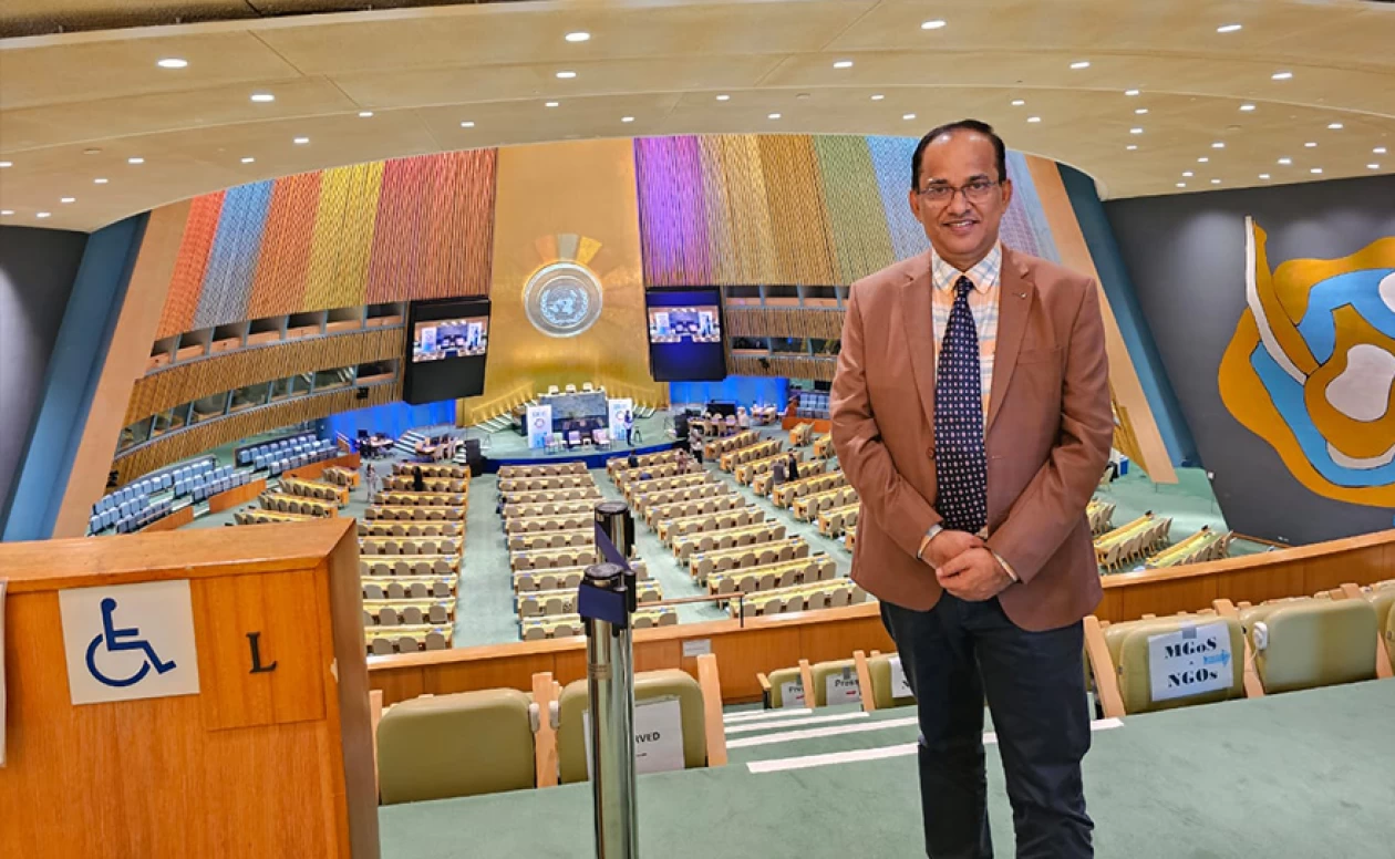 Visit to UN