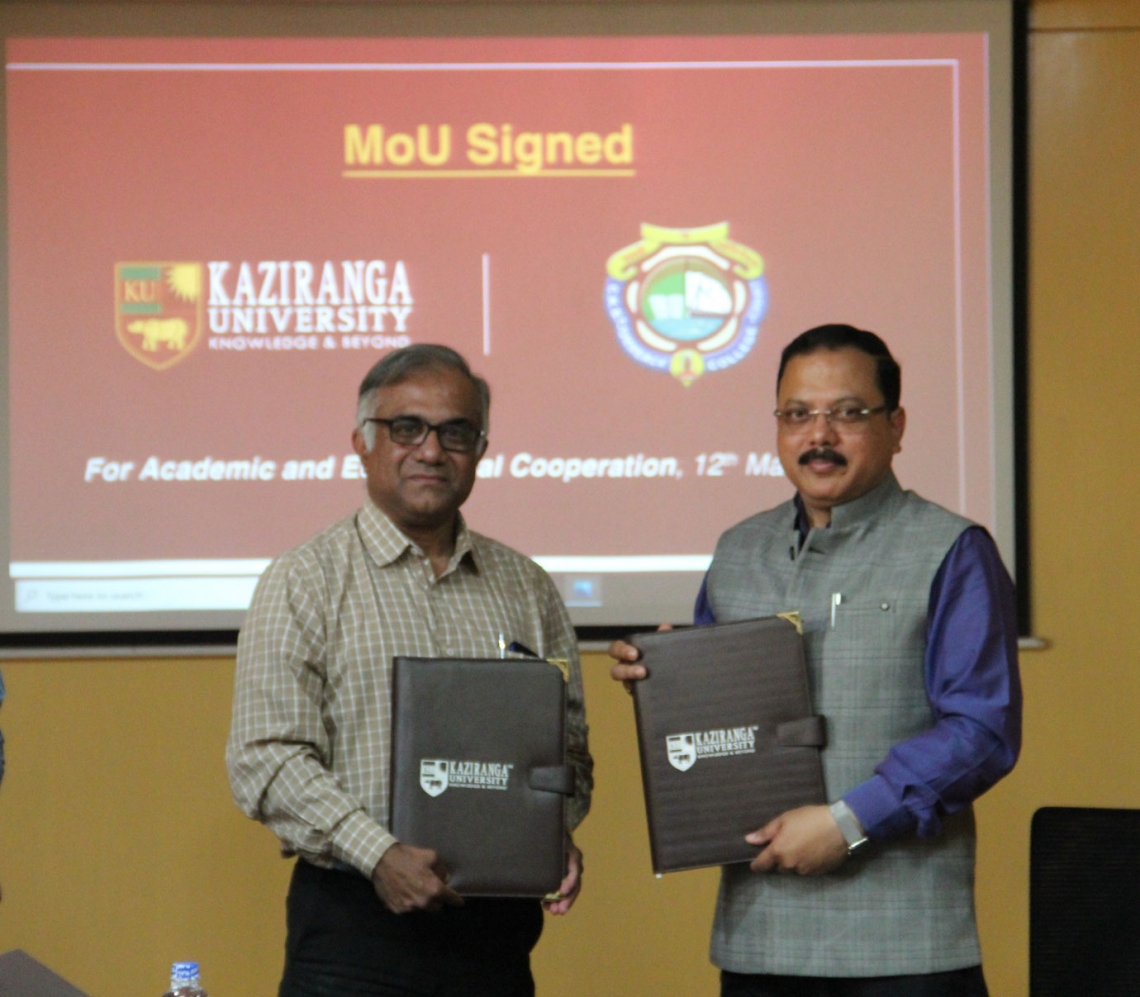 MoU between KU and CKB Commerce College